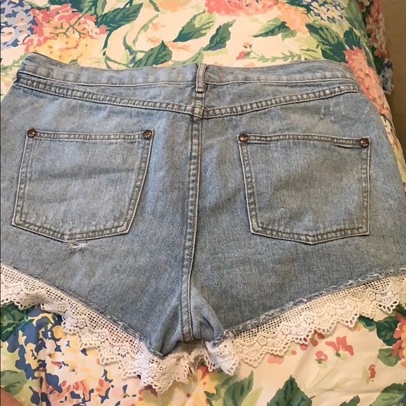 Free people Jean shorts - Picture 4 of 5